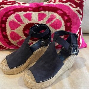 Navy Marc Fisher Espadrilles